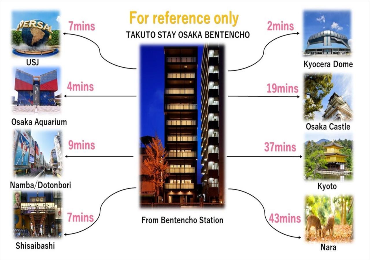 Takuto Stay Osaka Bentencho Экстерьер фото